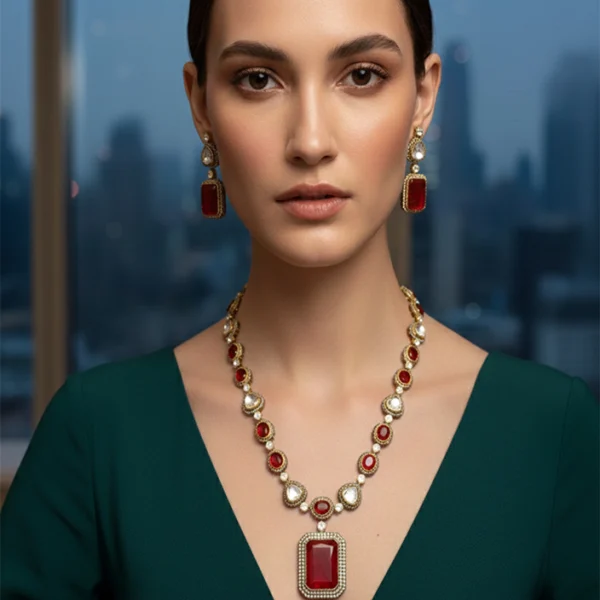 Necklace & Earrings Set